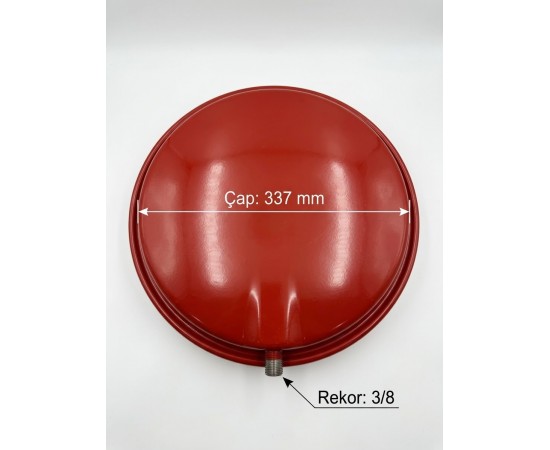 Viessmann Vitopend Uyumlu Kombi Genleşme Tankı 6 Litre 3/8 Bağlantı (Çap: 337 mm)