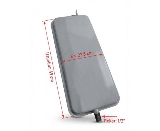 Buderus Kombi Genleşme Tankı 7 Litre 1/2 Rekorlu İmbisat Deposu (GB12 / U012 Uyumlu)