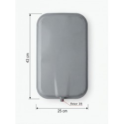 Genleşme Tankı 8 Litre 3/8 Uyumlu (Vaillant TurboTEC - Eca Citius Premix - Demirdöküm Nitromix Kombi Genleşme Deposu)