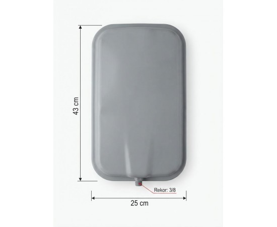 Genleşme Tankı 8 Litre 3/8 Uyumlu (Vaillant TurboTEC - Eca Citius Premix - Demirdöküm Nitromix Kombi Genleşme Deposu)