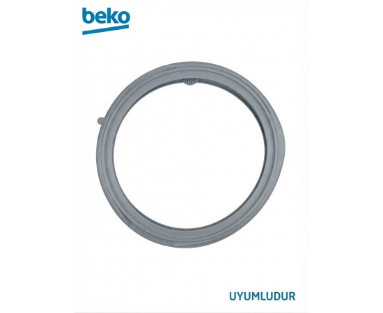 Beko Çamaşır Makinesi Kapak Körük Lastiği Orijinal Uyumlu (1400810100 - Excellence / Deliksiz Seri)