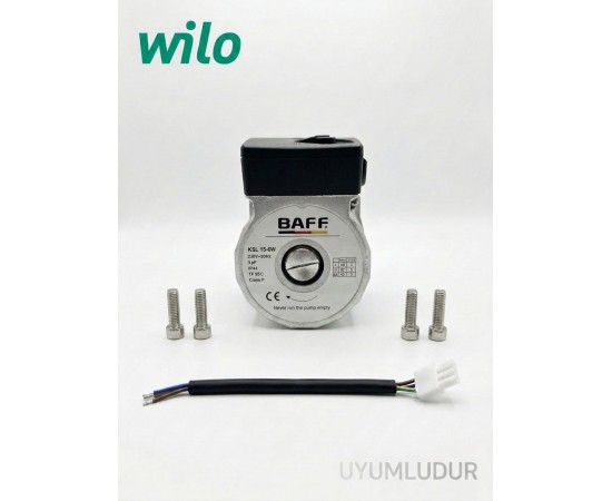 Baff Wilo Uyumlu Kombi Sirkülasyon Pompası Motoru KSL 15-6W - Devirdaim Pompa Motoru Baff Wilo Uyumlu Kombi Sirkülasyon Pompası Motoru KSL 15-6W - Devirdaim Pompa Motoru