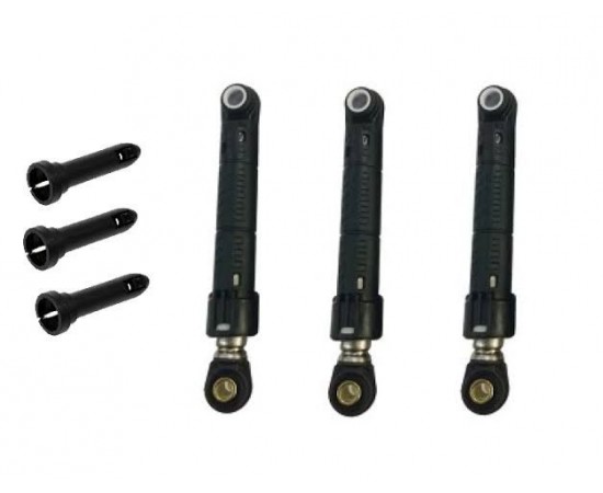 Bosch Logixx / Maxx / Serie Çamaşır Makinesi 3'lü Siyah Amortisör Seti (448032)