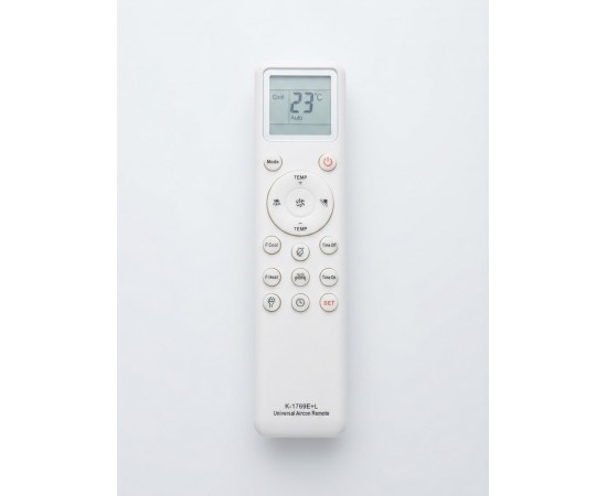 Huayu K-1769E+L Universal Akıllı Klima Kumandası - Tüm Markalara Tam Uyumlu Evrensel LCD Ekranlı Uzaktan Kumanda