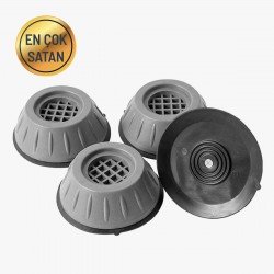 Çamaşır Makinesi Titreşim Önleyici Ayak 4,Lü Set