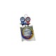 Klima Gaz Manifoldu Çiftli Set - R134a, R22, R404A, R410A Uyumlu Gaz Saati
